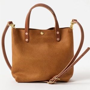 Italian Tan KMM & CO Mini Tote Bag